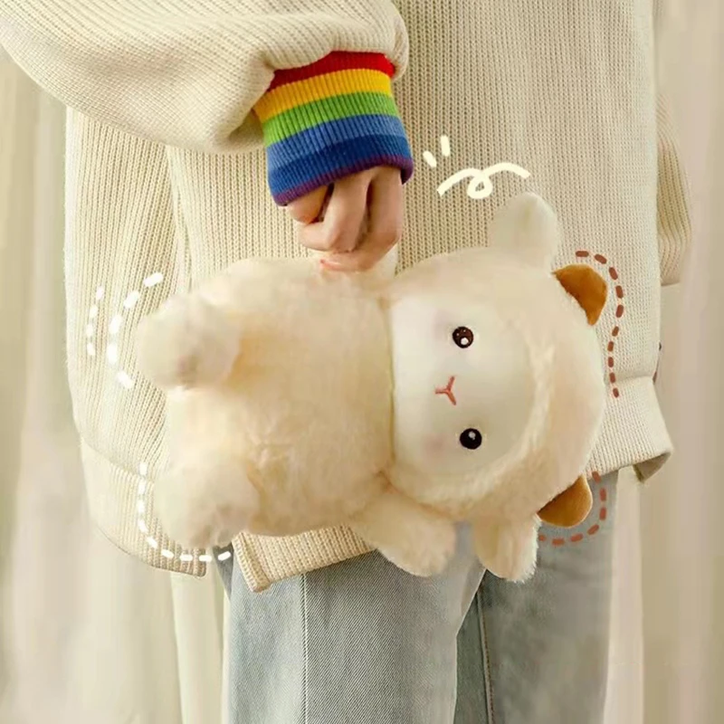 AliExpress 25cm Super Cute Sheep Plush Dolls Kawaii Rabbit  Alpaca Toys Stuffed Soft Animal Pillow Birthday Wedding Party Throw Toys, view 3