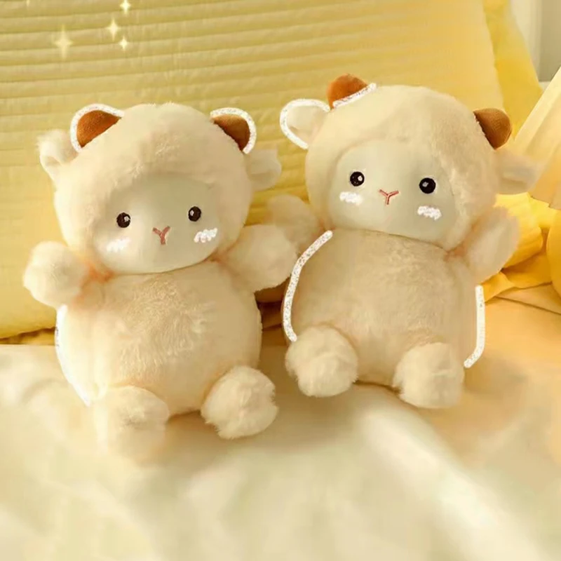 AliExpress 25cm Super Cute Sheep Plush Dolls Kawaii Rabbit  Alpaca Toys Stuffed Soft Animal Pillow Birthday Wedding Party Throw Toys, view 5
