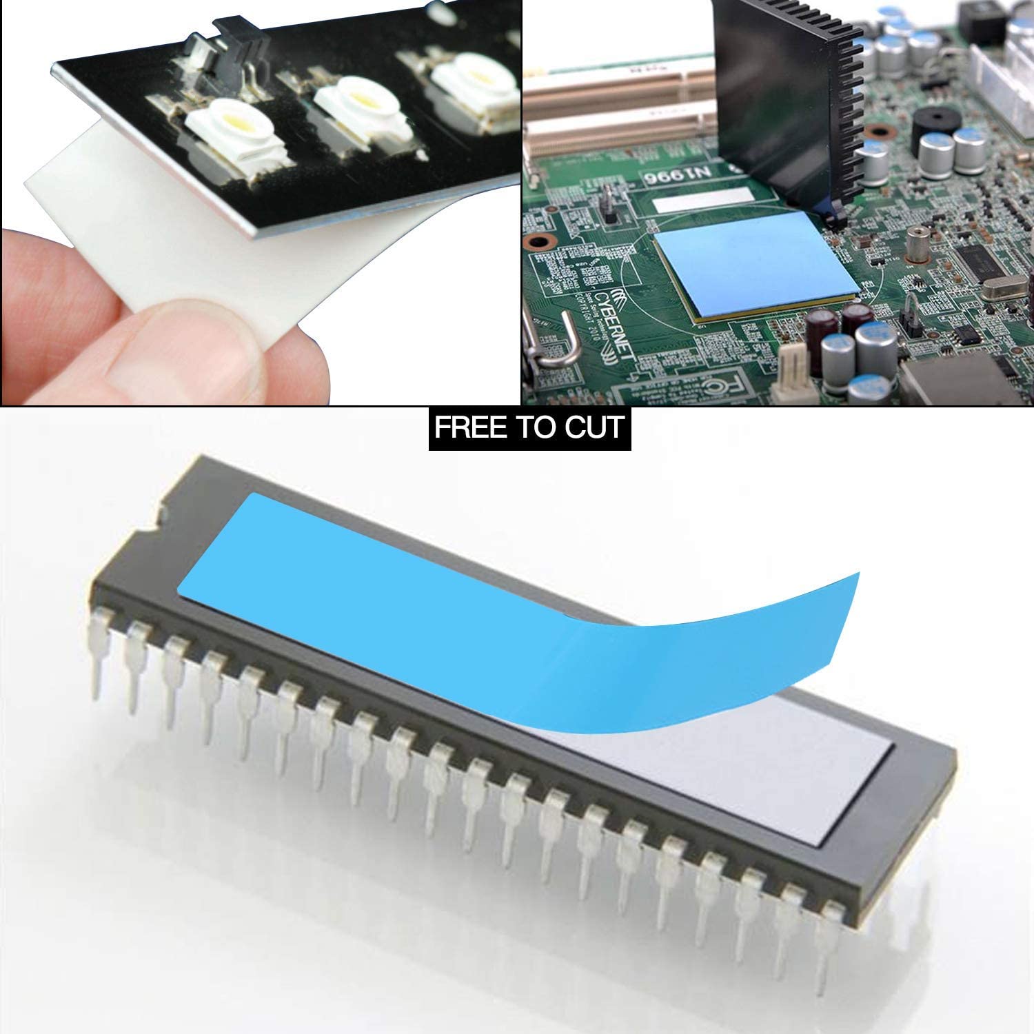 AliExpress 25meter 5mm 8mm 10mm 12mm 15mm Width Transfer Tape Double Side Thermal Conductive Adhesive Tape for Chip PCB LED Strip Heatsink, view 5