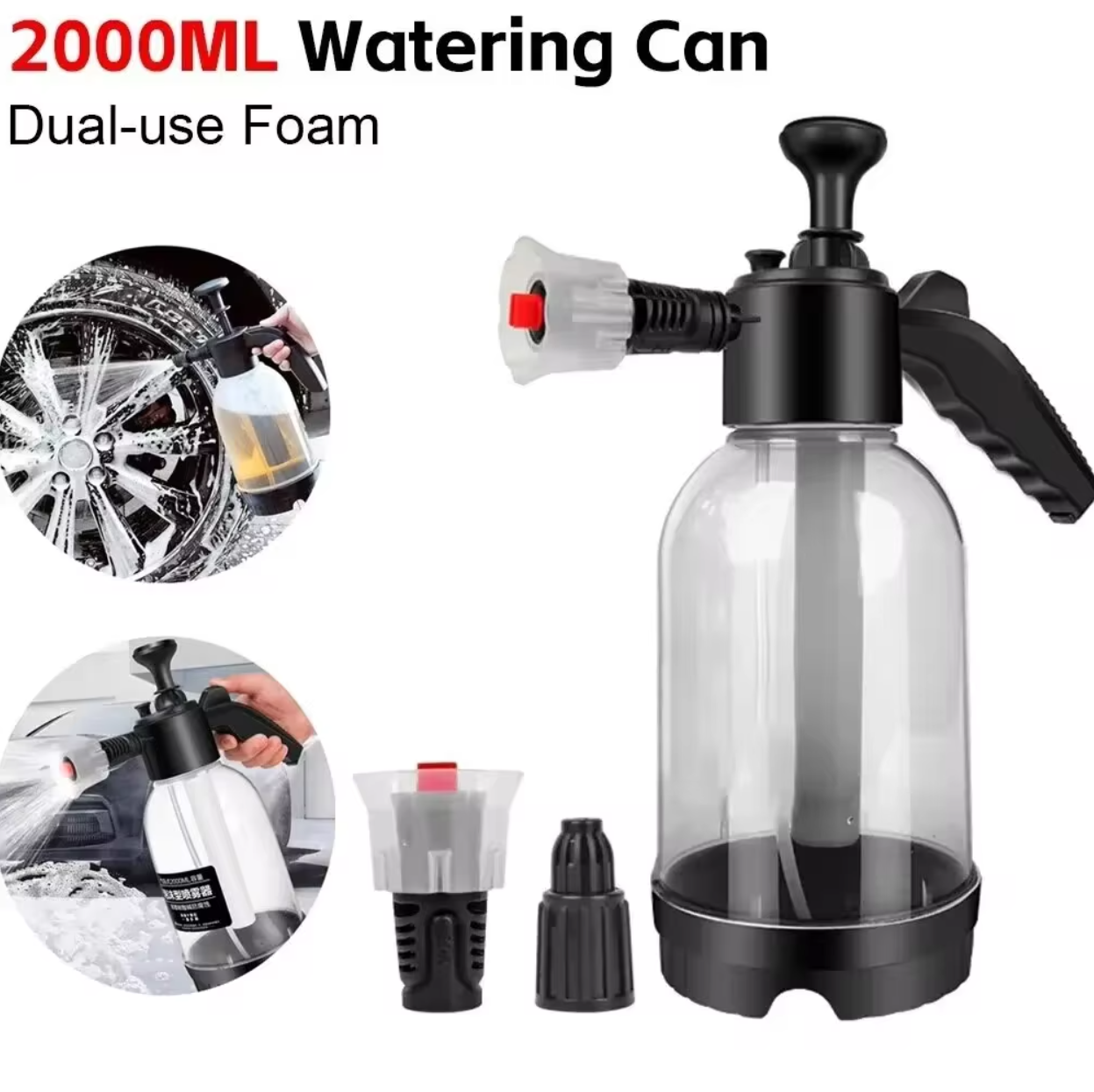 AliExpress 2 L Hand-Pump Foam Sprayer for Car Washing