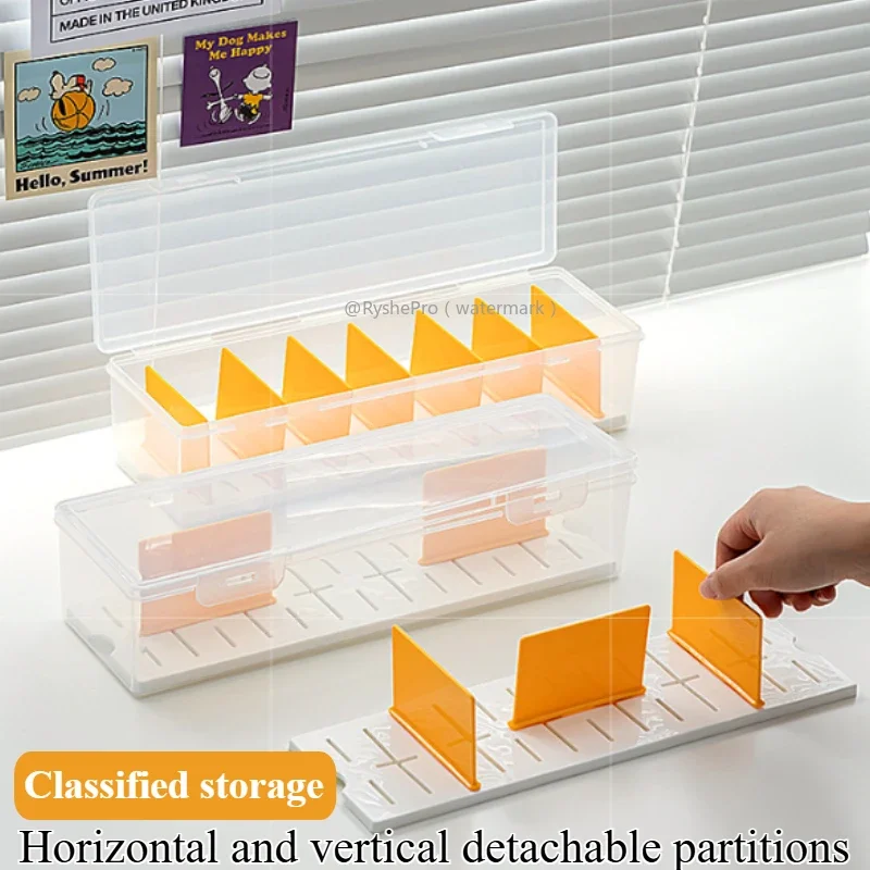 AliExpress 2L Trading Card Storage Box for Toploader Plastic Large Playing Baseball Card Case for Toploaders and Standard Cards 700 Holder, view 2