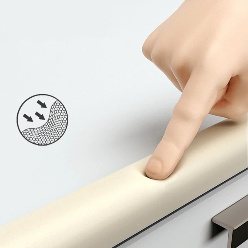 AliExpress 2M Baby Safety Corner Protector Soft Foam Table Edge Guard Strip Self Adhesive Bumper Strip Anti-collision Protective Tape, view 3
