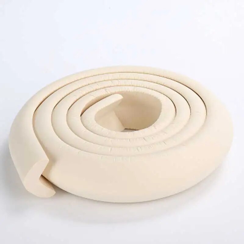 AliExpress 2M Child Bumper Strips Baby Safety Bumper Strips Table Safety Edge Coffee Table Corner Protection Strips, view 5