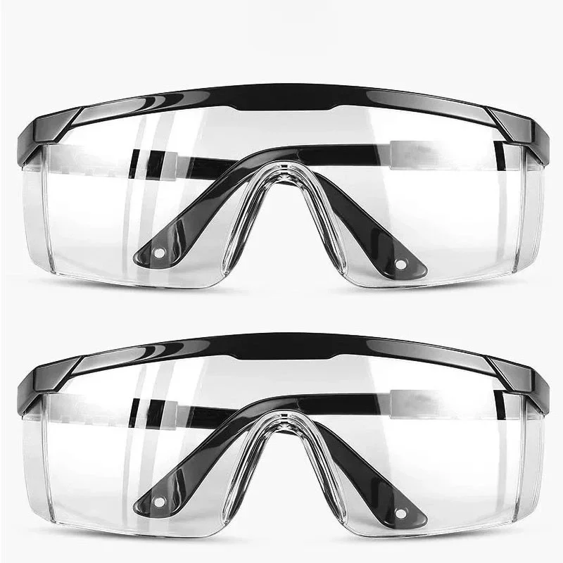 AliExpress 2Pcs Anti-Splash Work Safety Glasses Dustproof Industrial Eye Protection Lab Goggles Windproof Cycling Goggles, view 5