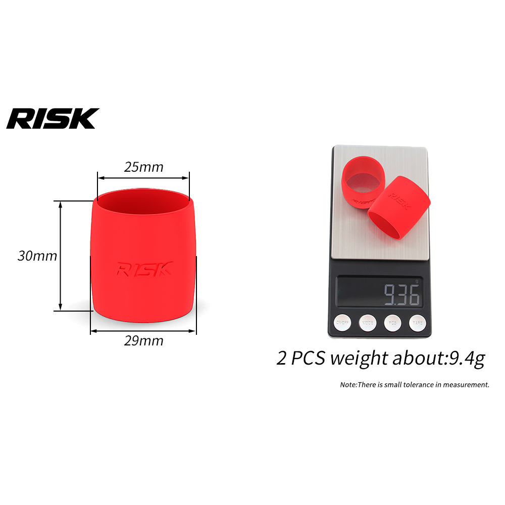 AliExpress 2-Piece Silicone Bike Handlebar Tape Retaining Bands, view 2