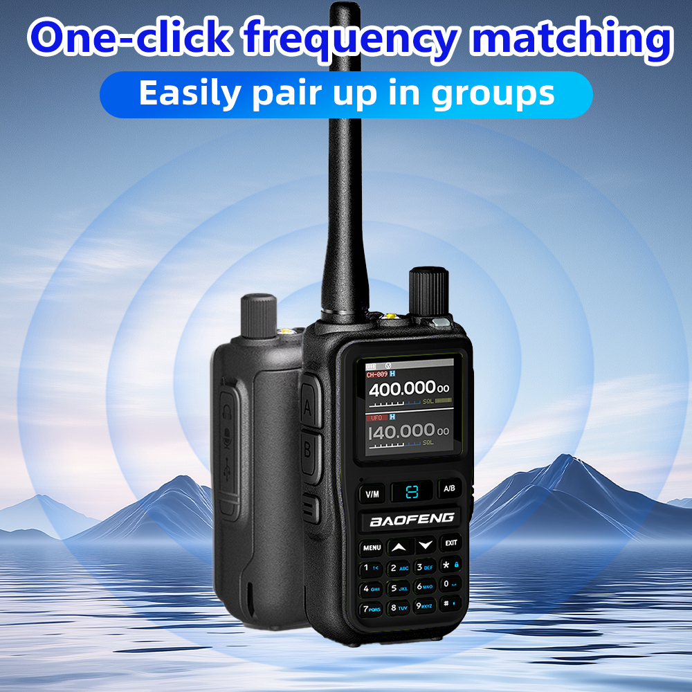 AliExpress 2PCS Baofeng UV 5R Mini Type-c Charger Dual Band Dual PTT Walkie Talkie AM FM UHF VHF Multiple Colors Dual PTT Camping Ham Radio, view 4