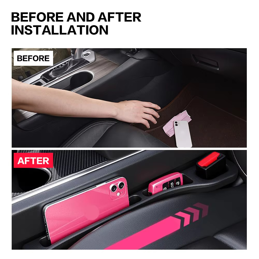 AliExpress Car Seat Gap Filler Storage Organizers (2-Pack), view 3