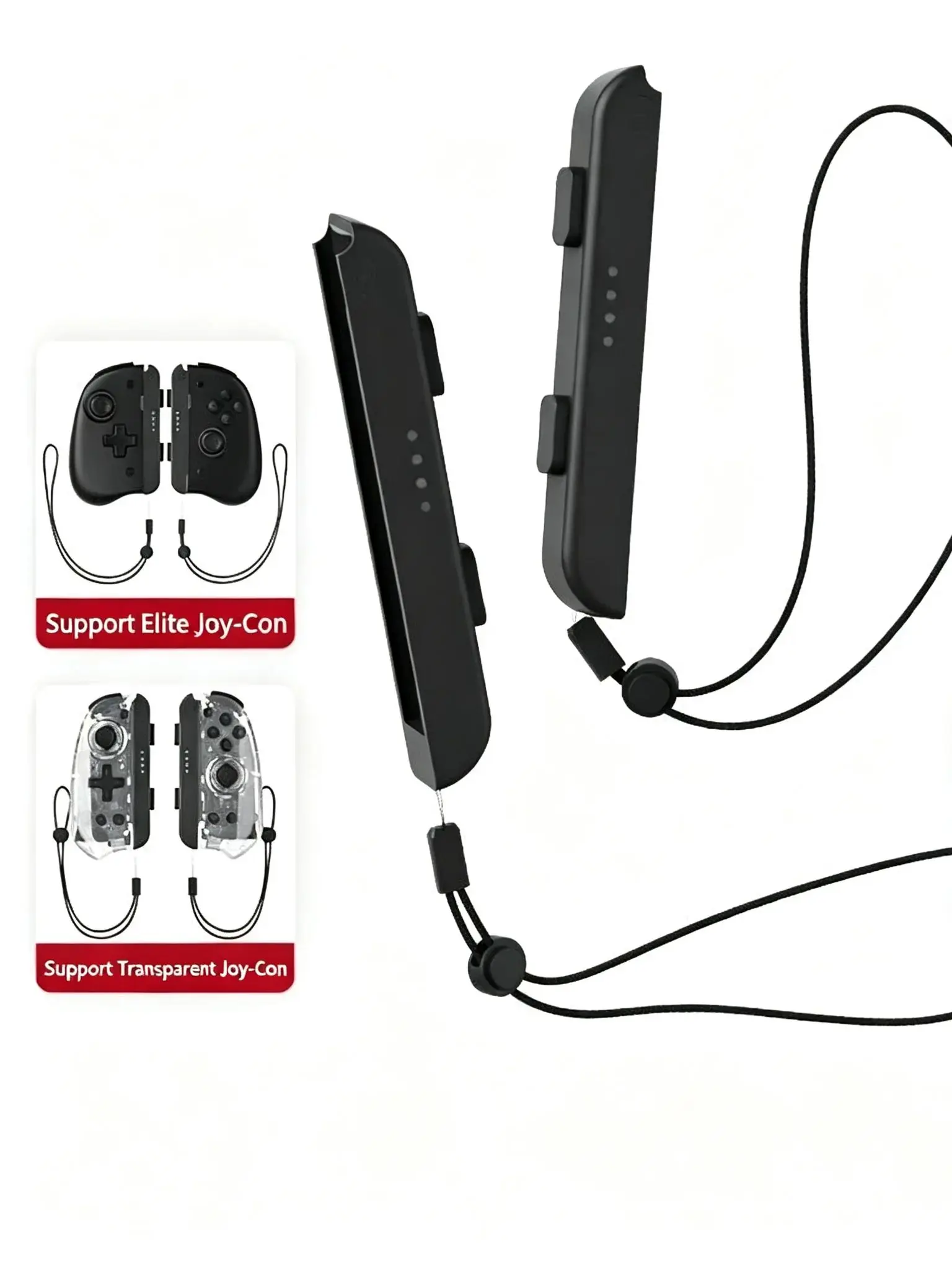 AliExpress 2Pcs Gamepad Wrist Strap for Switch Joycon - Replacement Joy Con Controller Wrist Strap Lanyard with Built-in Aluminum Alloy for, view 3