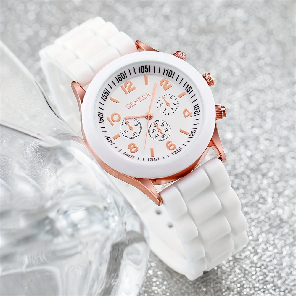 AliExpress 2-Piece Women's Alloy Quartz Couple Watch Set, view 3