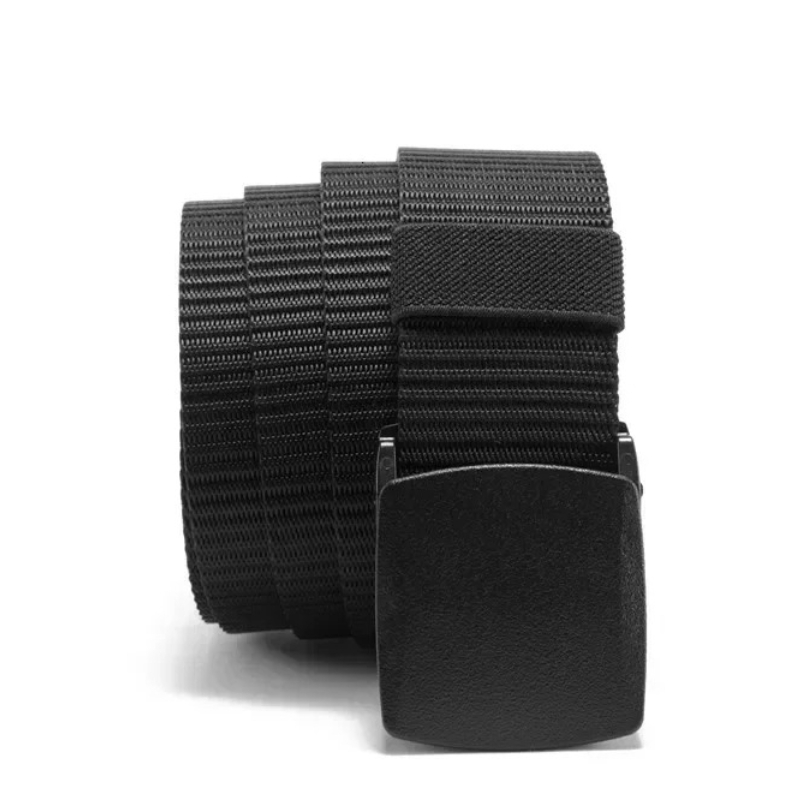 AliExpress 2Pcs New Automatic Buckle Nylon Belt Outdoor Hunting Multifunctional Tactical Canvas Belt High Quality Men Belt, view 3