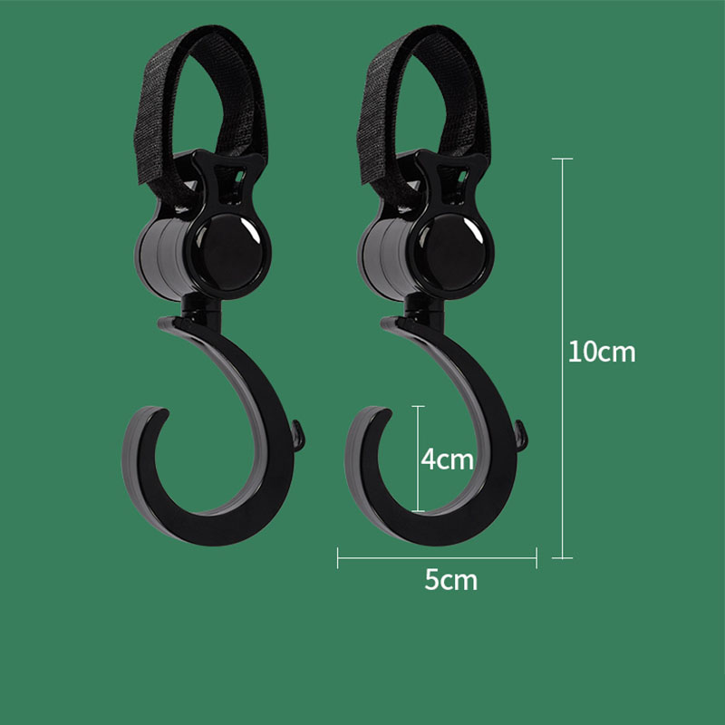 AliExpress 2PCS Pram Hook Baby Stroller Accessories Shopping Prop Multi Purpose Baby Stroller Hook Multi Purpose Shopping Pram Hook, view 3