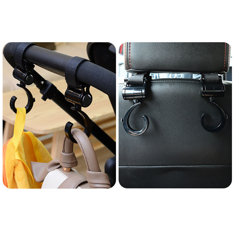 AliExpress 2PCS Pram Hook Baby Stroller Accessories Shopping Prop Multi Purpose Baby Stroller Hook Multi Purpose Shopping Pram Hook, view 4