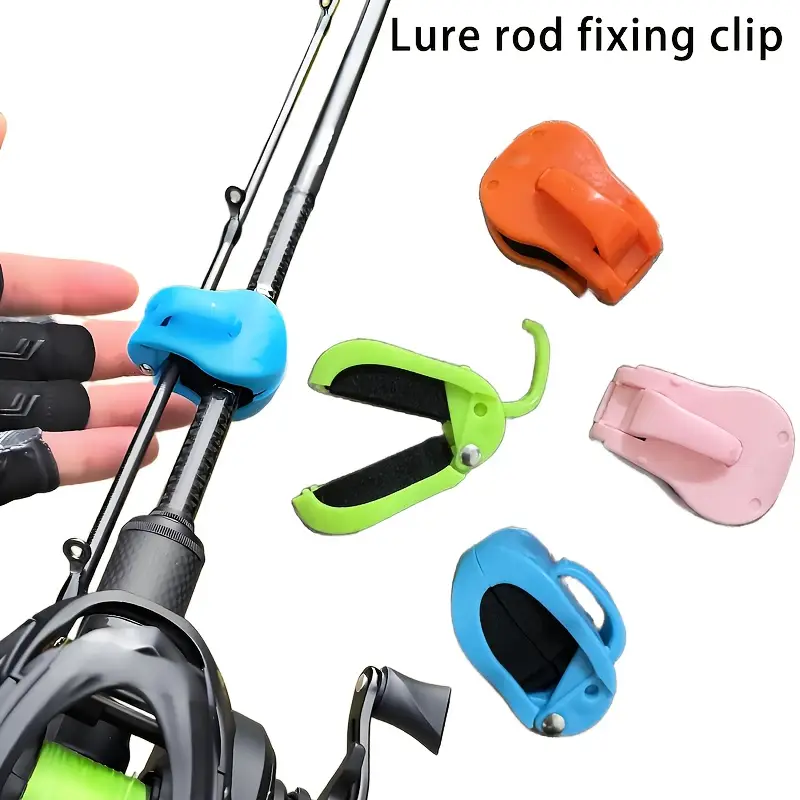 AliExpress Quick-Attach Fishing Rod Clips for 2-Piece Rods, view 2