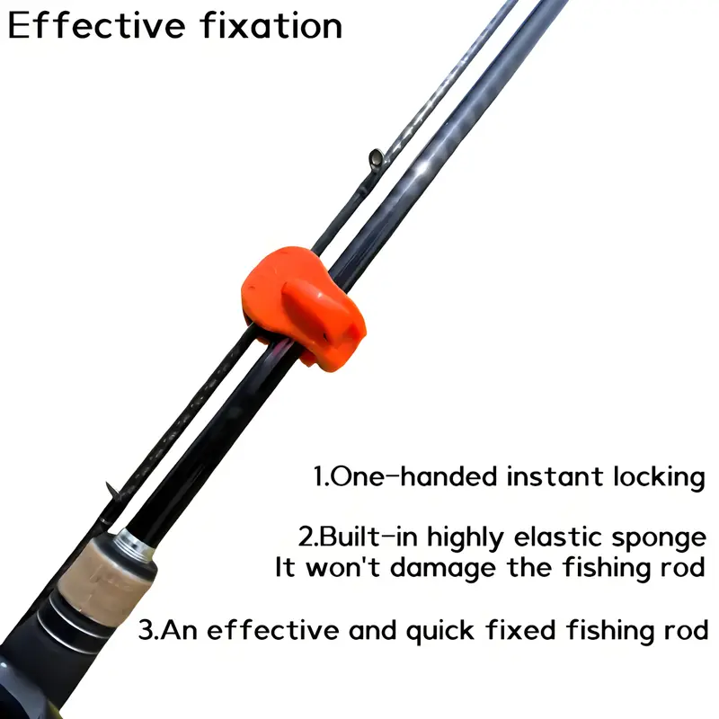 AliExpress Quick-Attach Fishing Rod Clips for 2-Piece Rods, view 4