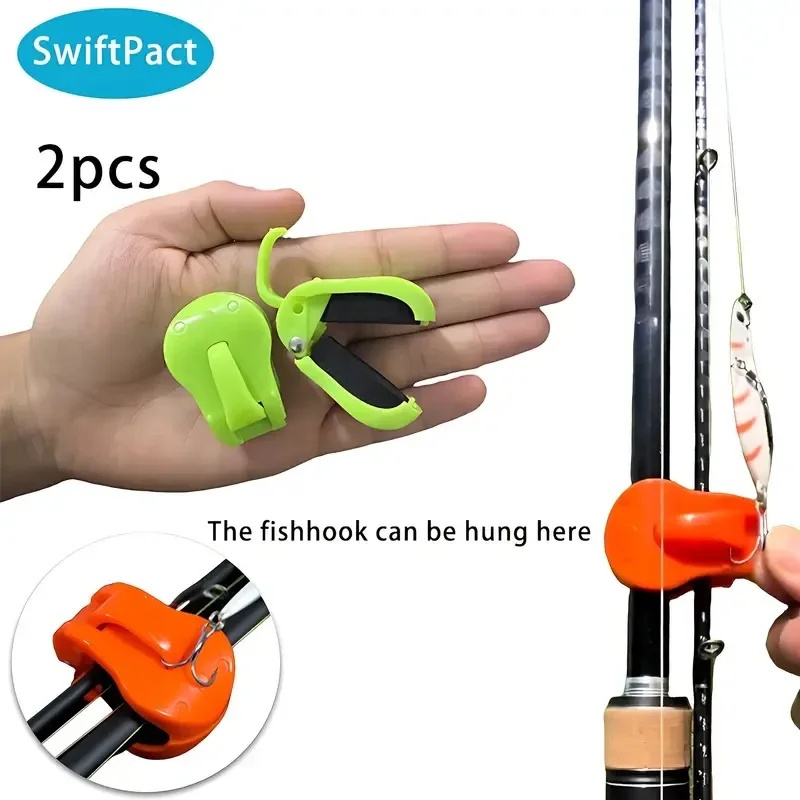 AliExpress Quick-Attach Fishing Rod Clips (2-Pack), view 3