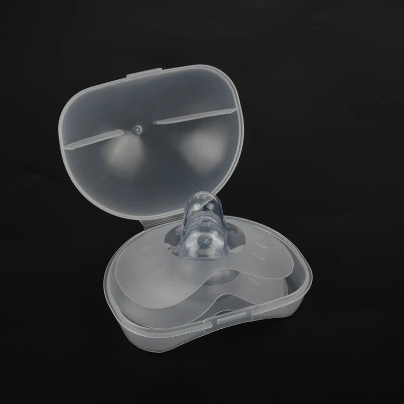 AliExpress 2Pcs Silicone Breastfeeding Nipple Protectors Feeding Mother Nipple Shields Protection Cover Soft Milk Feeding Nursing Shield, view 5