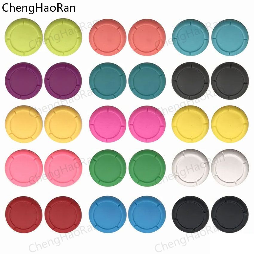 AliExpress 2PCS Silicone Rubber Protective Skin Joystick Grips Cap For Switch NS Lite Oled Controller Joy-Con Rocker Cover, view 2