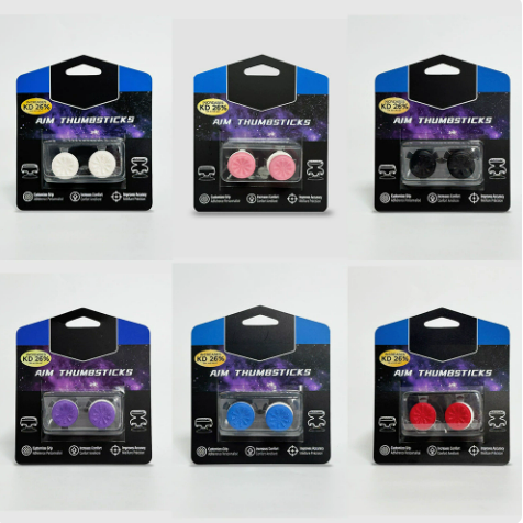 AliExpress 2pcs Silicone Thumb Grip for P5/P4 Joystick Booster Caps Game Controller Accessories Rocker Cap Pair Supports P4/P5