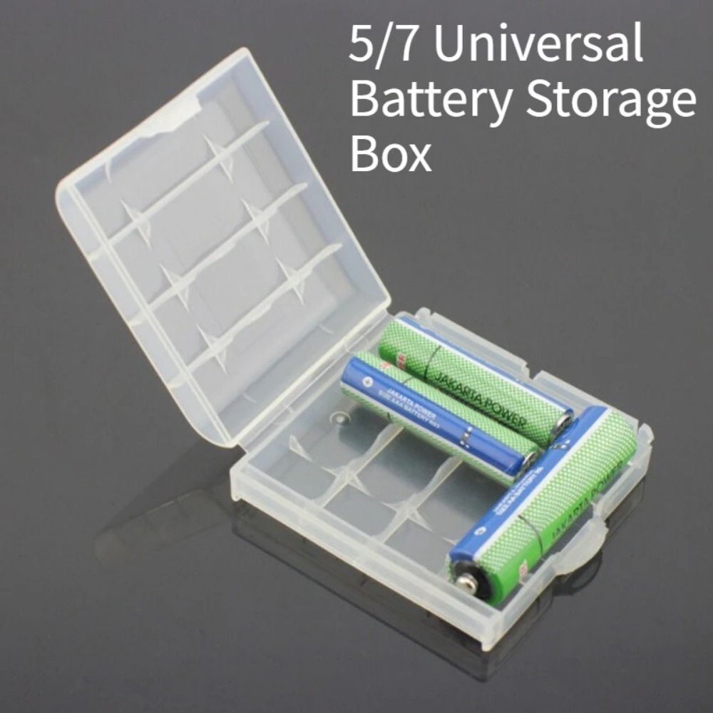 AliExpress Clear Battery Storage Boxes for AA and AAA (2-Pack), view 2
