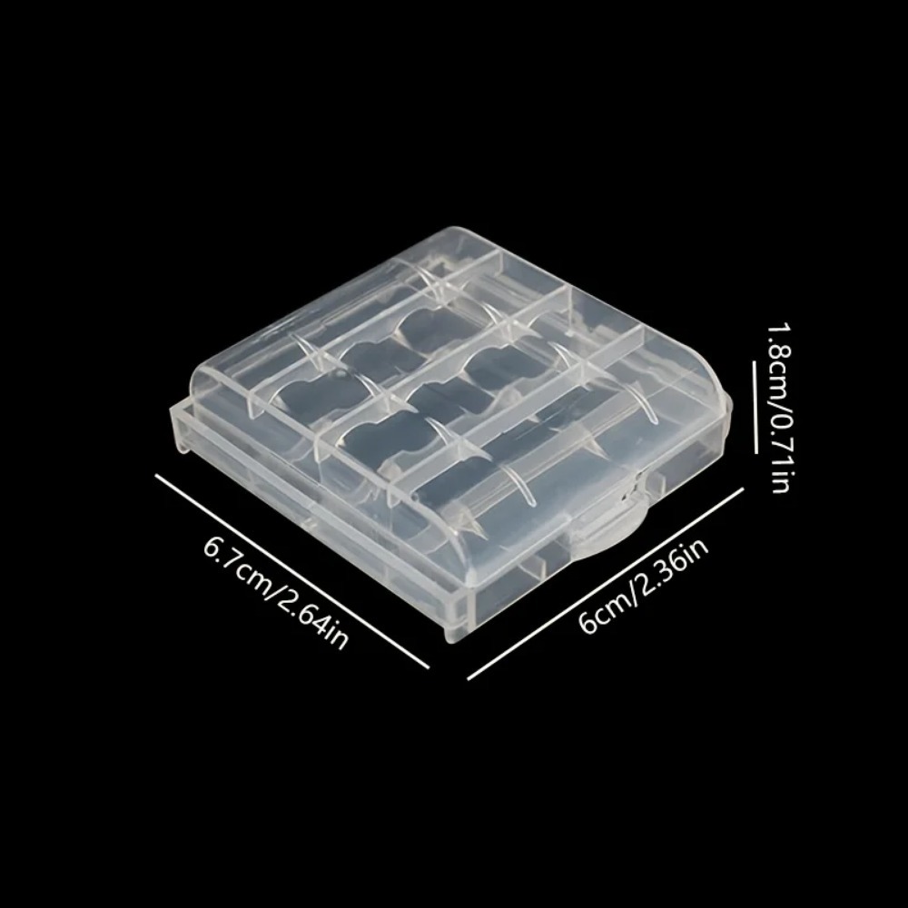 AliExpress Clear Battery Storage Boxes for AA and AAA (2-Pack), view 4