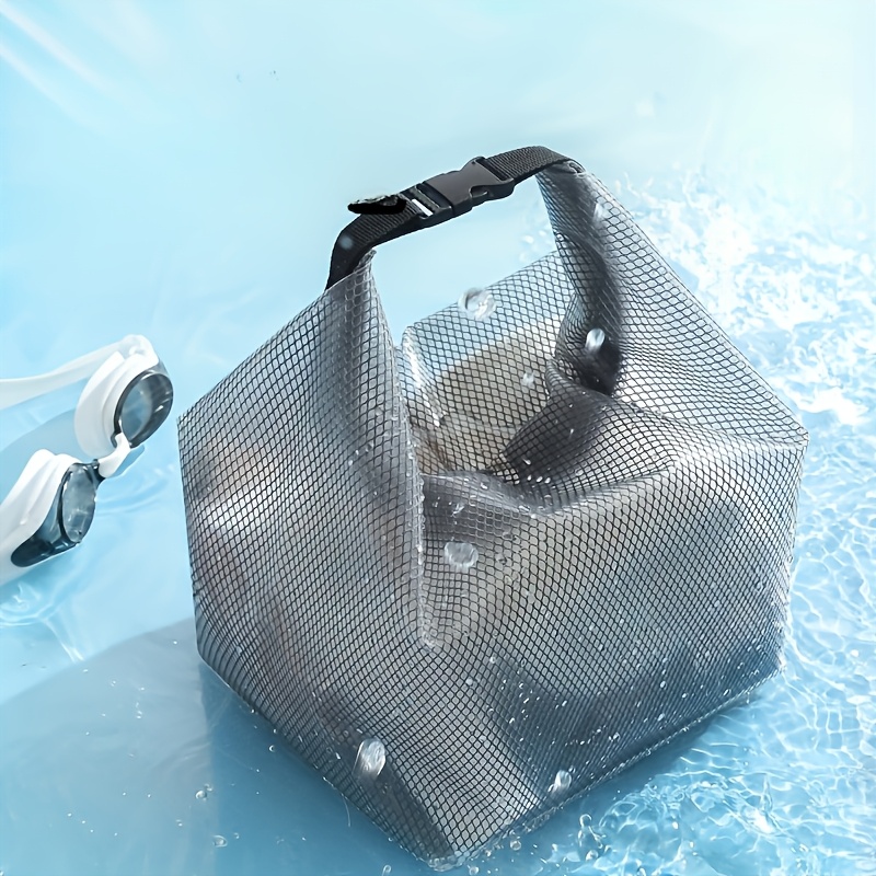 AliExpress 2PCS Waterproof Storage Bag Cosmetic Storage Bag Gym Swimming Clothing Storage Pouch Men Women Outdoor Travel Washing Bag, view 5