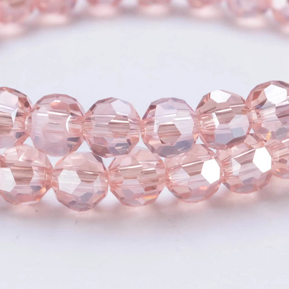 AliExpress Faceted Round Glass Spacer Beads (3-8 mm), view 2