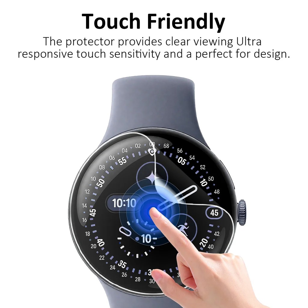 AliExpress Round Hydrogel Watch Screen Protector Film (3-Pack), view 4