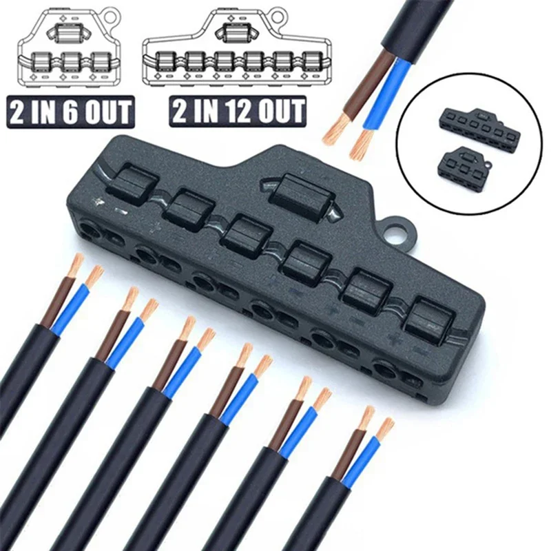 AliExpress 3/6 Distribution Port Hub Railway Train Modle Port Sharing Box For SMD Led Model Miniature Lighting System DC Lamp