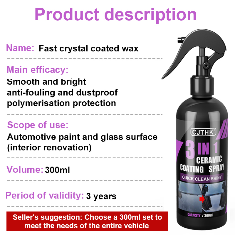 AliExpress 3-in-1 Car Ceramic Nano Coating Liquid, view 6