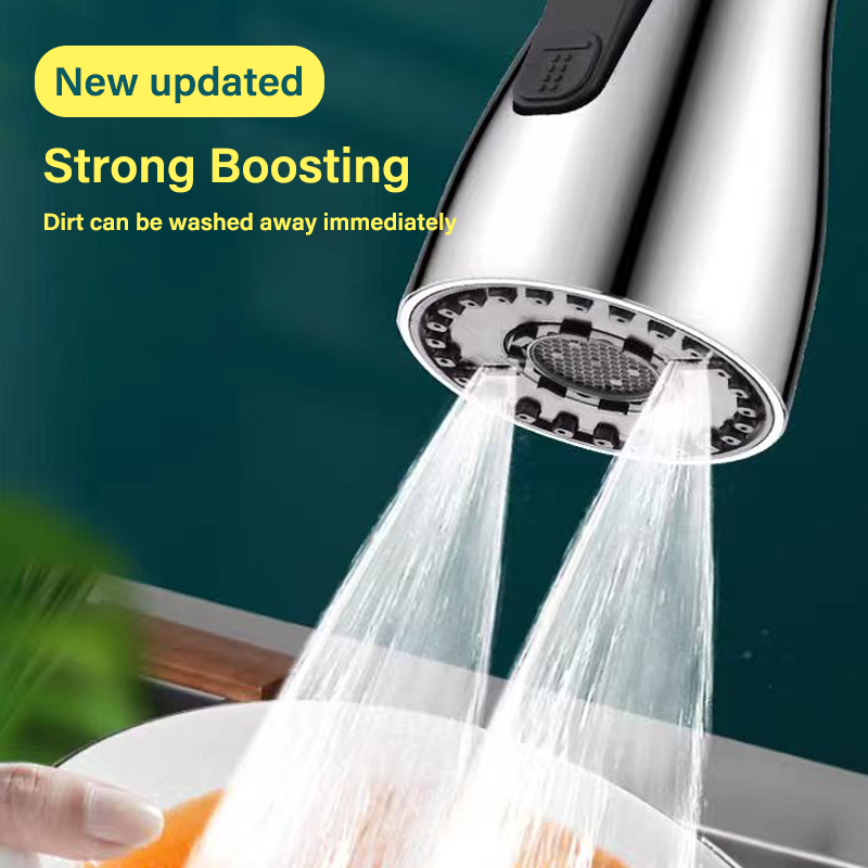 AliExpress 3-in-1 Pull-Out Kitchen Faucet Extender, view 2