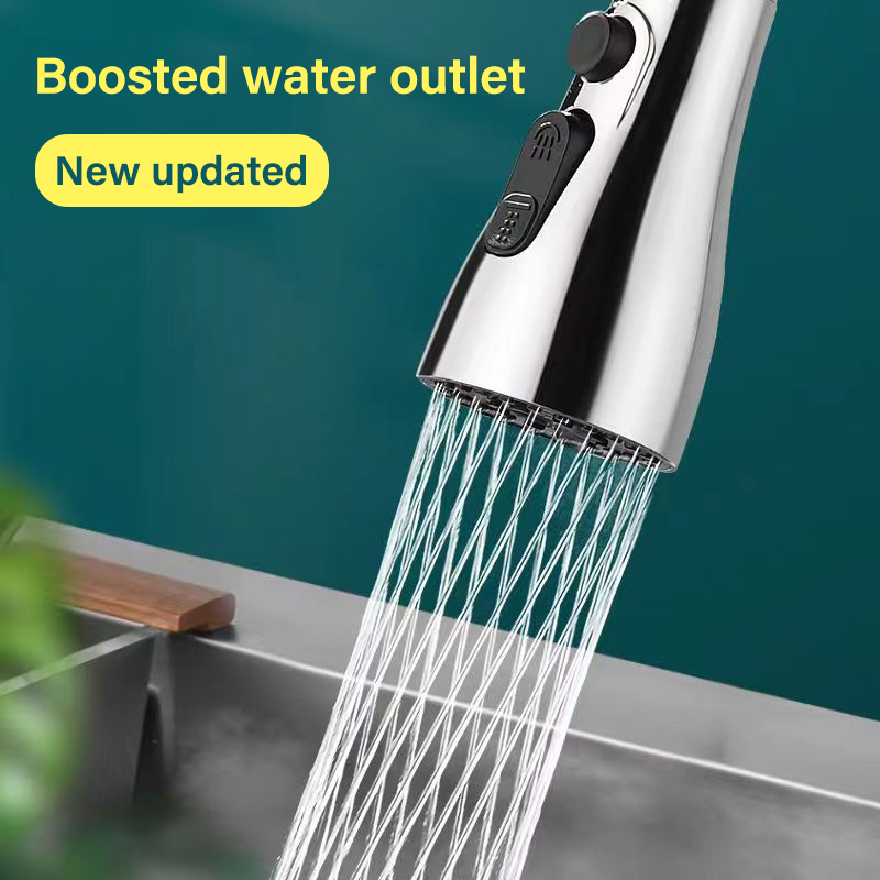 AliExpress 3-in-1 Pull-Out Kitchen Faucet Extender, view 3