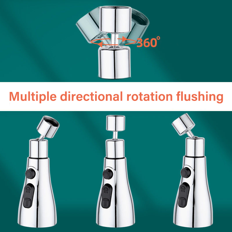 AliExpress 3-in-1 Pull-Out Kitchen Faucet Extender, view 5