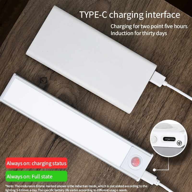 AliExpress 3-in-1 Rechargeable Motion Sensor Cabinet Light, view 2