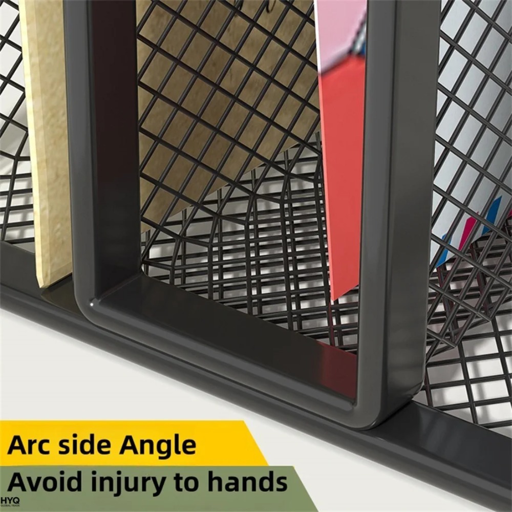 AliExpress 3-Layer Black Metal Mesh Desk Organizer, view 4