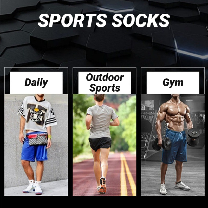 AliExpress Anti-Slip Sports Socks for Football (3 Pairs), view 3