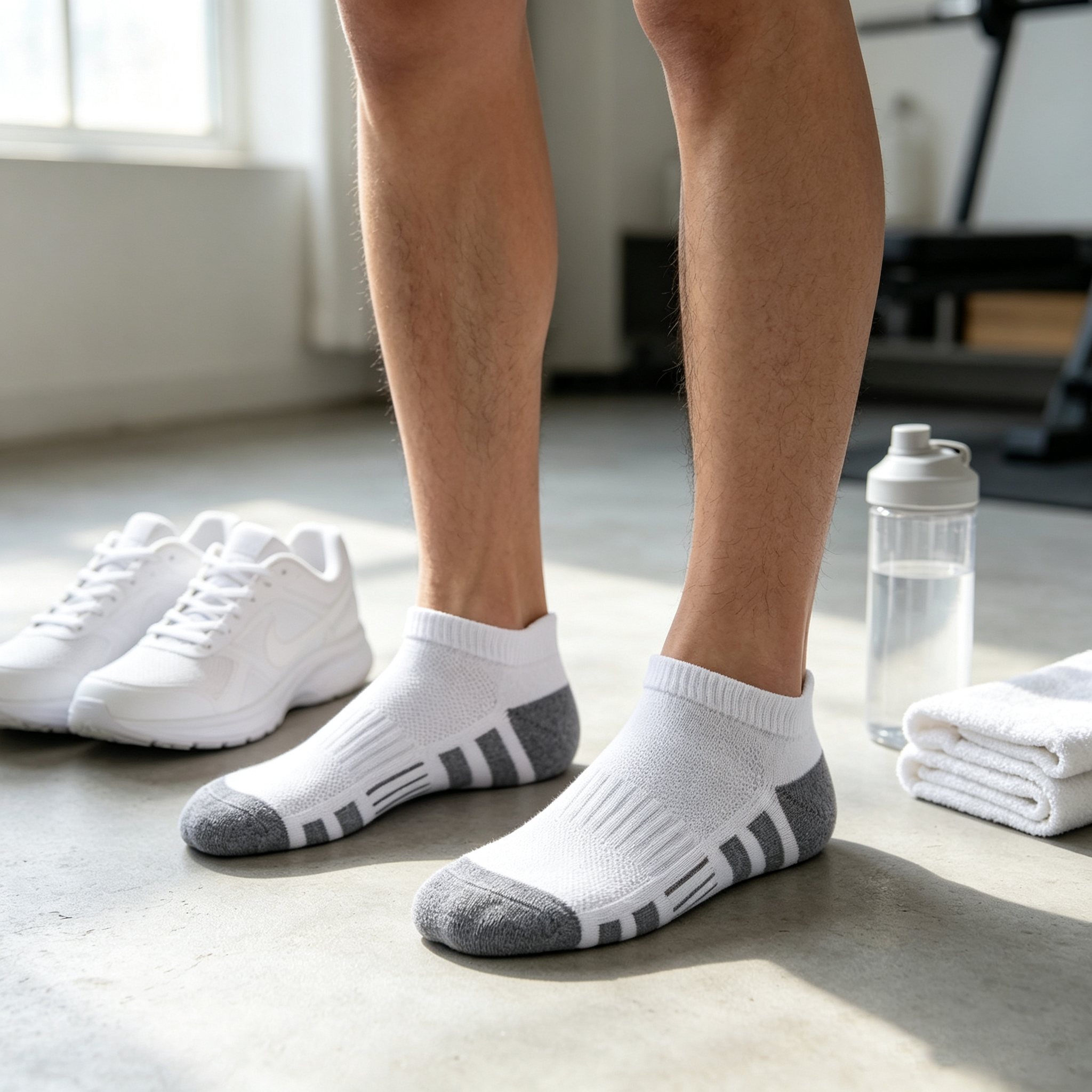 AliExpress Cushioned Low-Cut Tab Athletic Socks (3 Pairs)