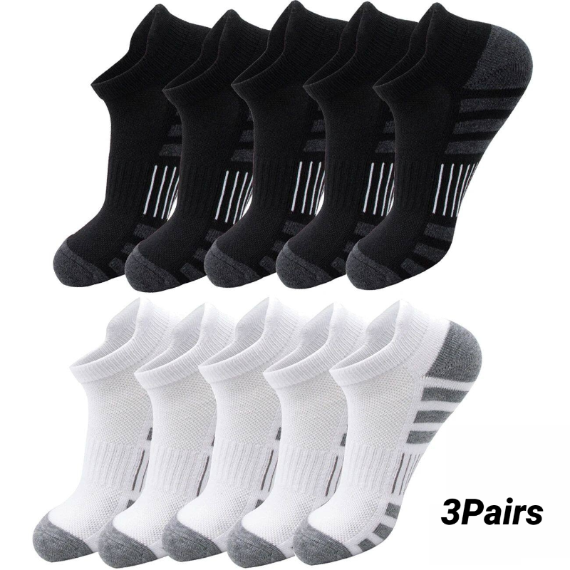 AliExpress Cushioned Low-Cut Tab Athletic Socks (3 Pairs), view 2