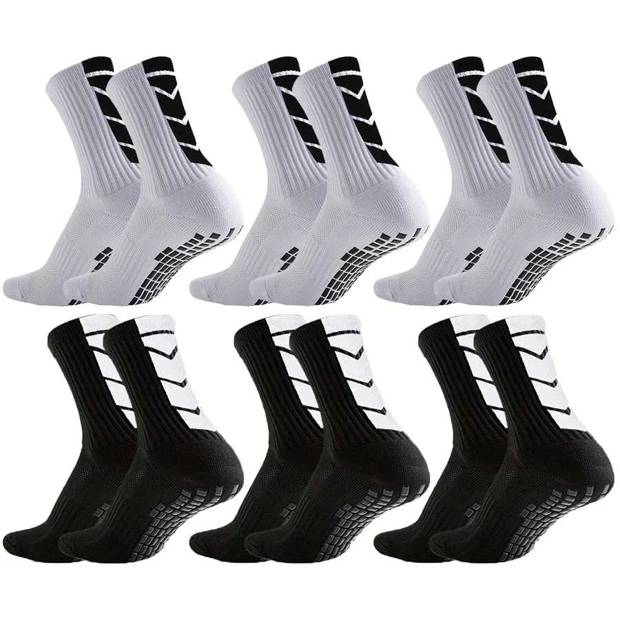 AliExpress 3 Pairs Men Women Towel Bottom Athletic Socks for Football Basketball Baseball Rugby Soccer Running Tennis Non Slip