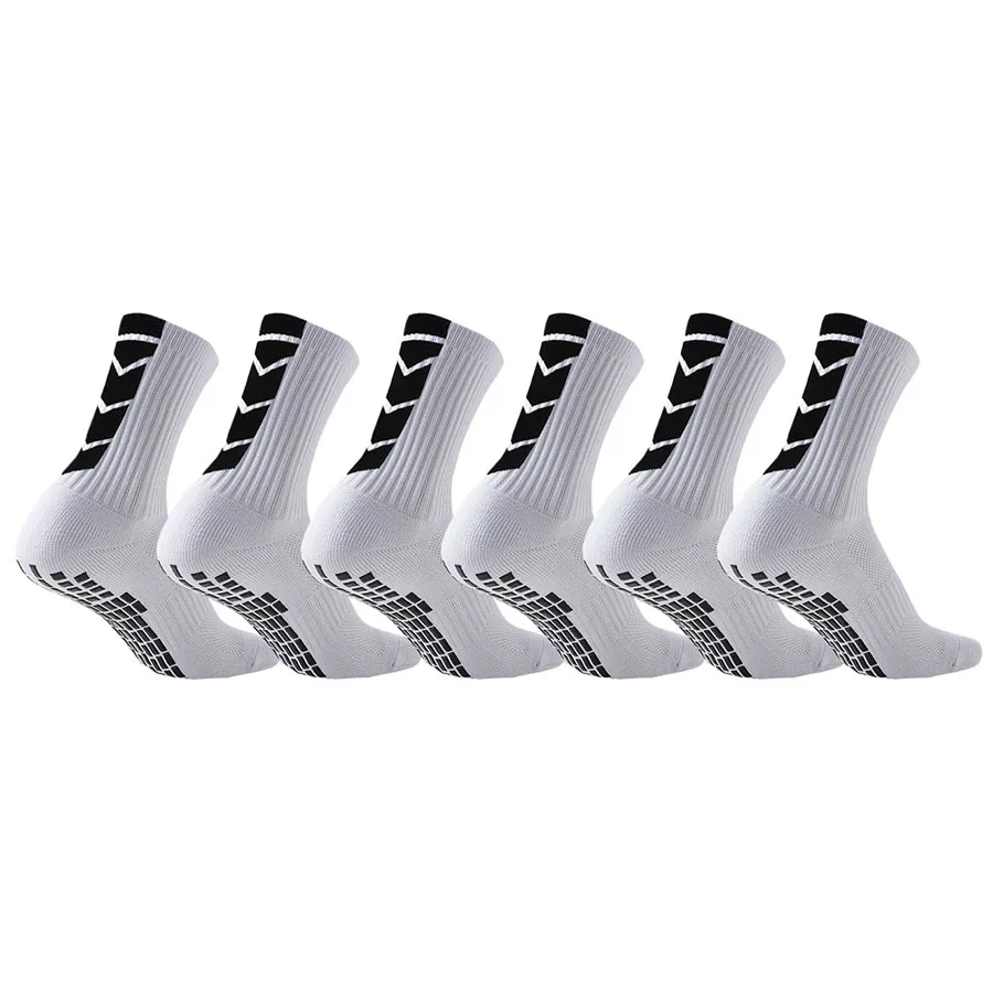 AliExpress 3 Pairs Men Women Towel Bottom Athletic Socks for Football Basketball Baseball Rugby Soccer Running Tennis Non Slip, view 3