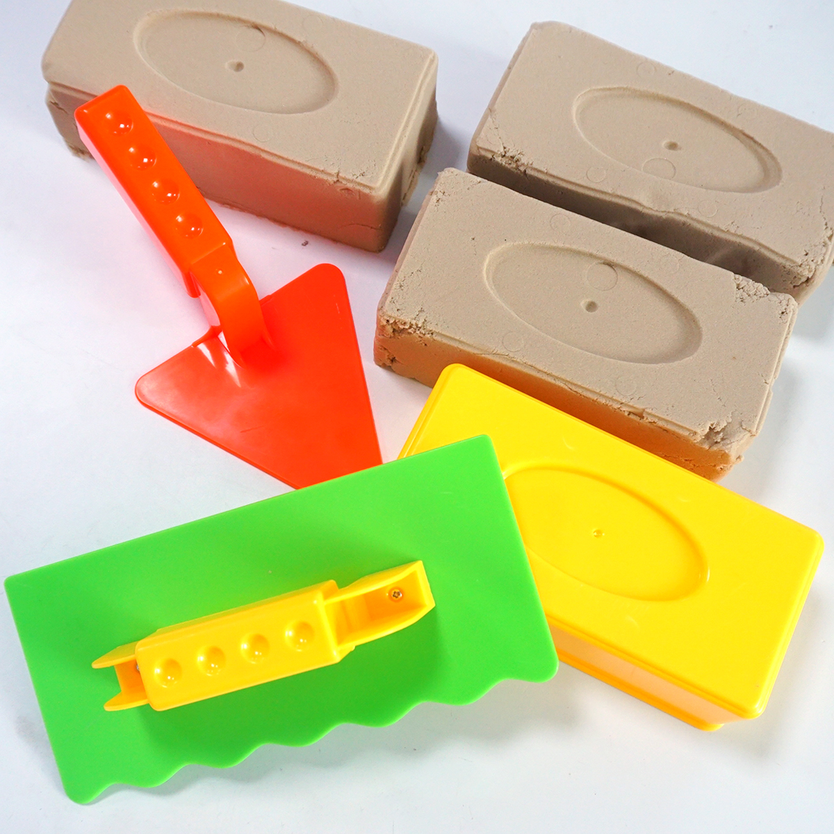 AliExpress 3 PCS Snow Toy Beach Sand Fun Brick Maker Sand Castle Mold For Winter And Summer Build Snow Outddor Children's Birthday Toy Gift, view 4