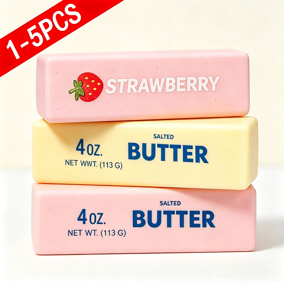 AliExpress 3 Styles Squishy Toy Butter Stick  Slow Rising Squeeze Toy Butter Bar Brick Fidget Toy Anti Stress Release Hand Relax Gift