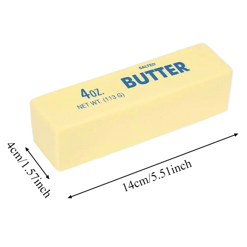 AliExpress 3 Styles Squishy Toy Butter Stick  Slow Rising Squeeze Toy Butter Bar Brick Fidget Toy Anti Stress Release Hand Relax Gift, view 2