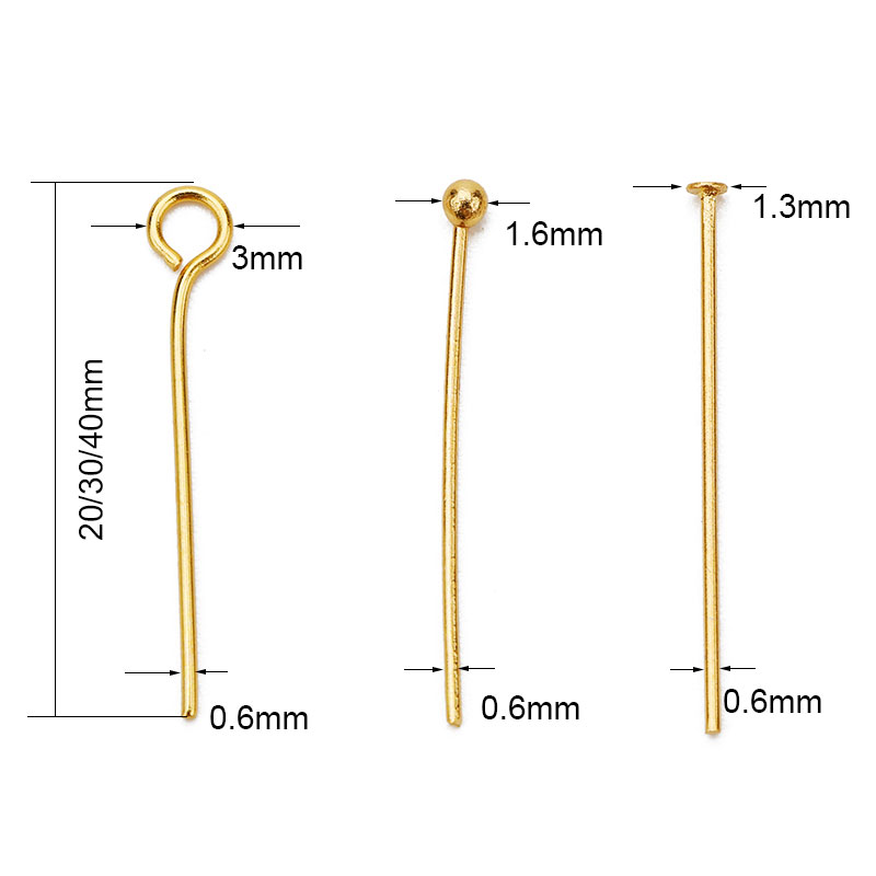 AliExpress Stainless Steel Flat Head Pins for Jewelry Making, view 2
