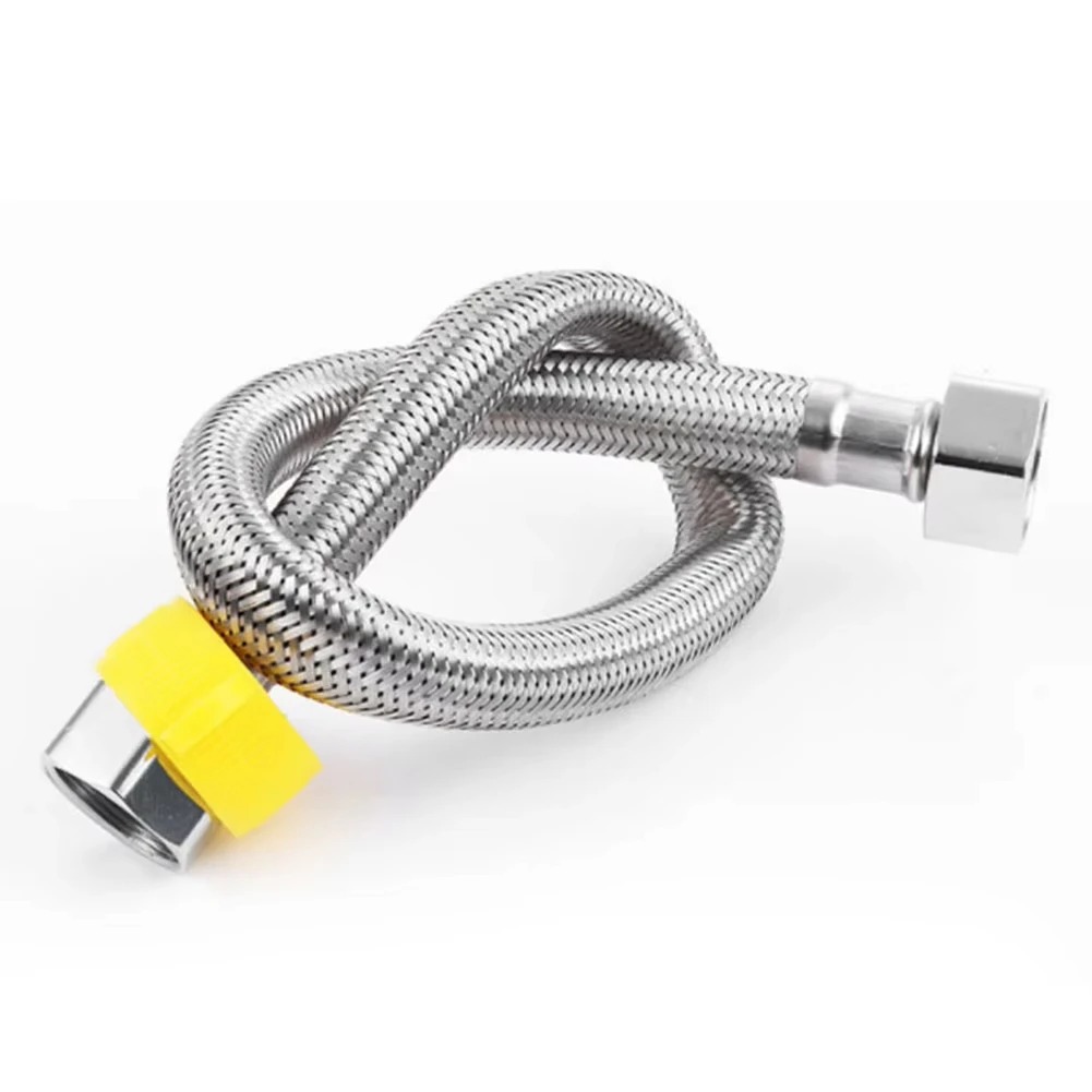 AliExpress Braided Stainless Steel Flexible Plumbing Hose (1/2 in), view 4