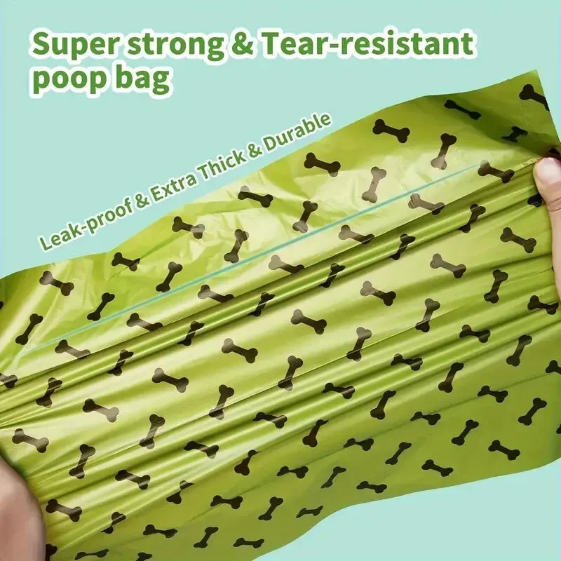 AliExpress 30/600 Pcs Dog Poop Bags for Dog Large Cat Waste Bags Doggie Outdoor Home Clean Refill Garbage Bag Pet Supplies 15 Bags/ Roll, view 4