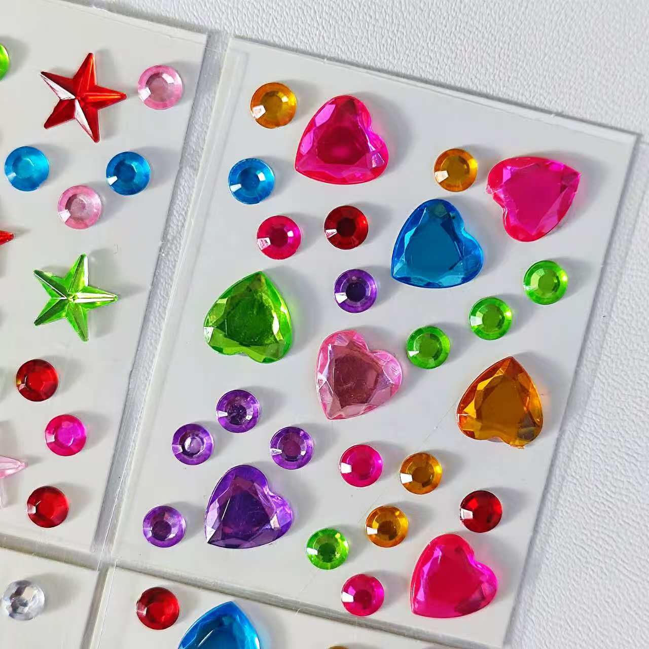 AliExpress 30 Style Wholesale Colorful Diamond Mini Sticker Accessories DIY Acrylic Three-Dimensional Decoration Children's and Students', view 5