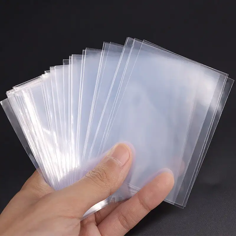 AliExpress 300/100PCS 66x91mm Card Sleeve Game Card Sleeve Protector For Italian Brainrot Trading Card Sleeves Collectible Cards Storage, view 2