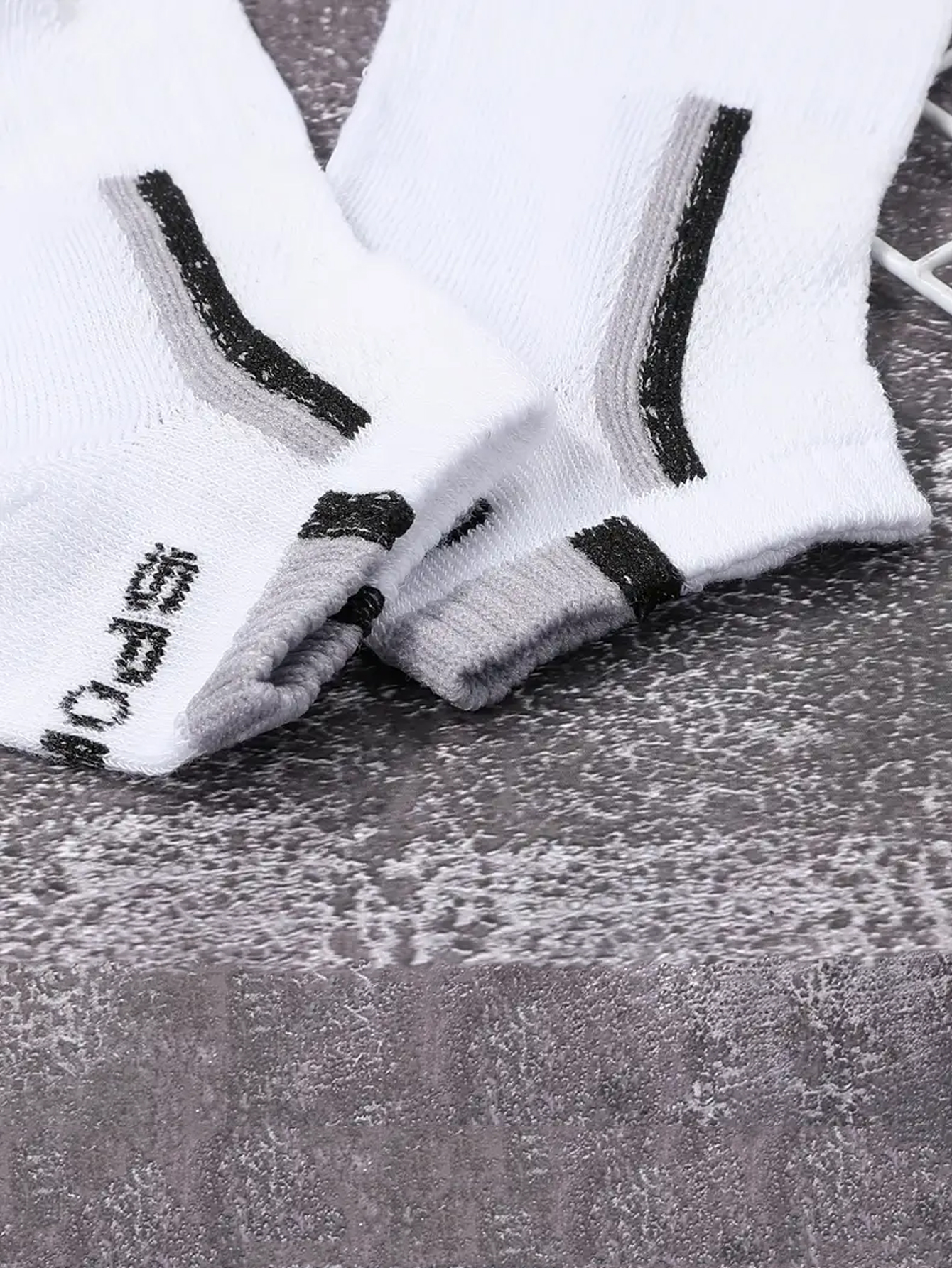 AliExpress Men's Color-Block Mesh Ankle Socks (30-Pair), view 4