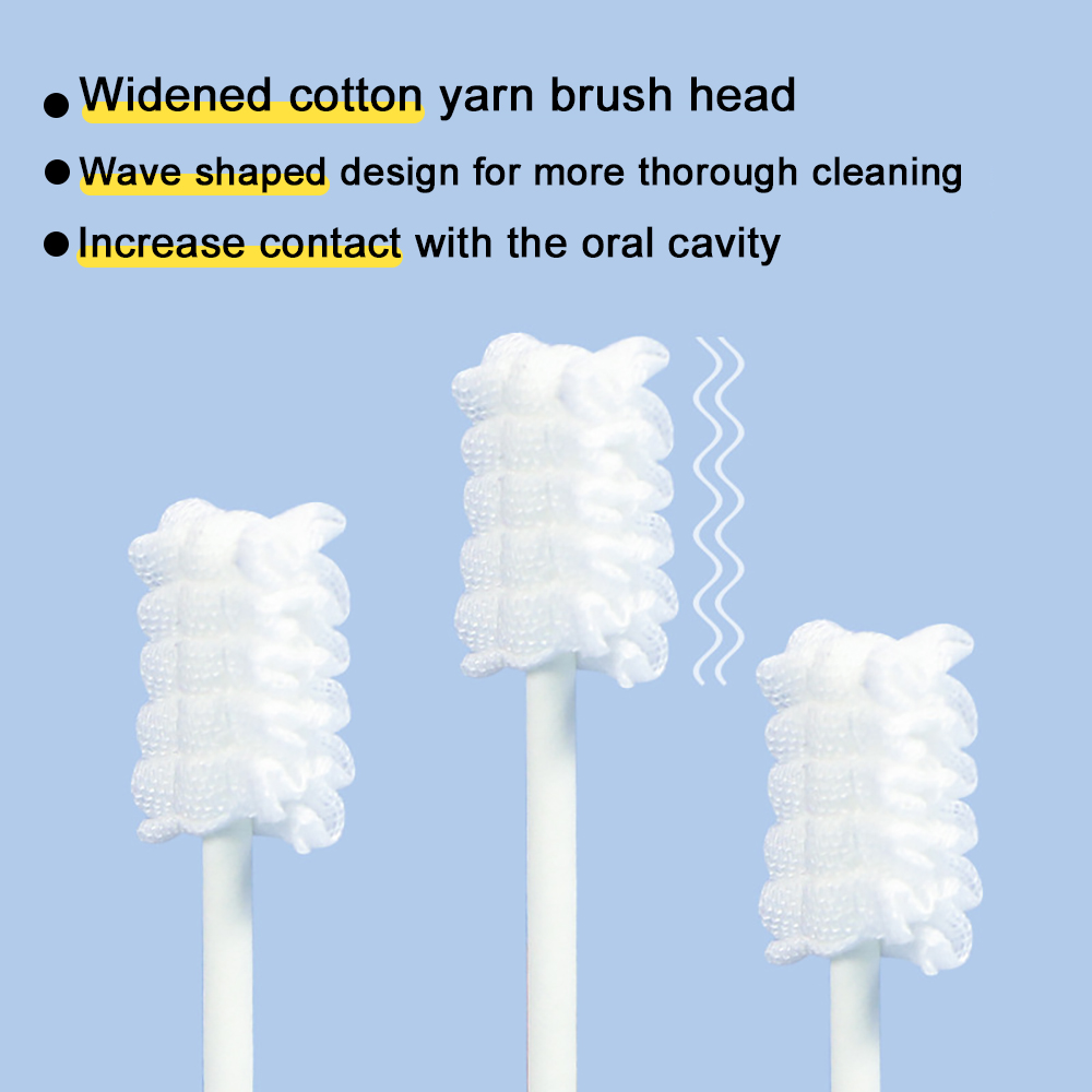 AliExpress 30PCS Baby mouth cleaning stick Disposable detergent Milk Tooth Veil toothbrush Baby tongue wash newborn baby teeth care, view 4