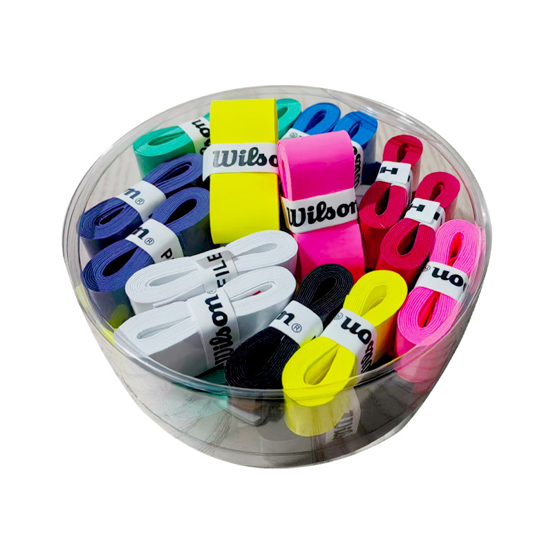 AliExpress 30PCS/LOT Wilson racket grip, sticky badminton tennis racket hand rubber sleeve, Tennis grip non slip,Badminton grip, view 2